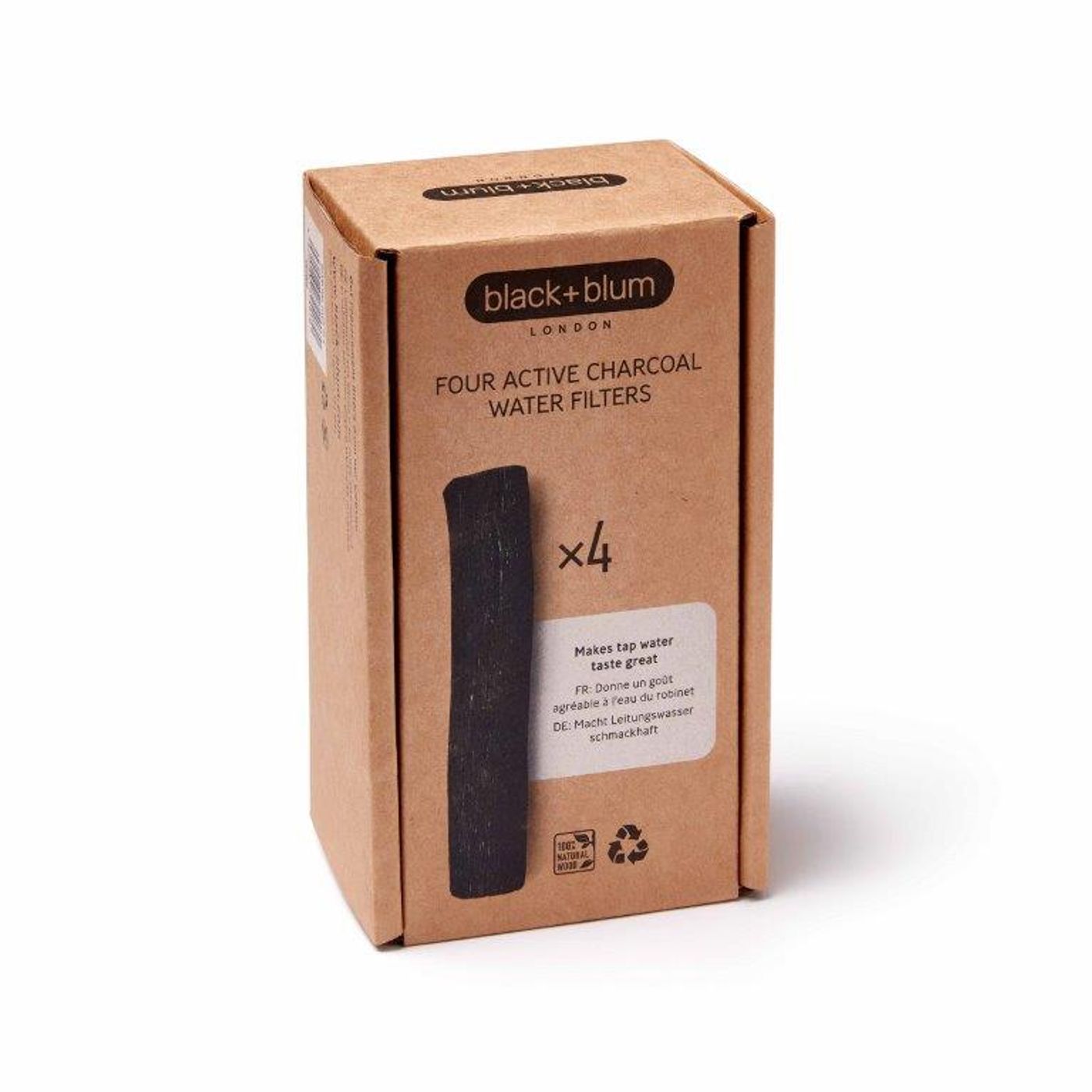 Filtre de charbon actif x 4